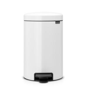 페달휴지통 뉴아이콘 12리터 - 화이트