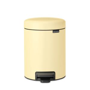 페달휴지통 뉴아이콘 5리터 - 멜로우옐로