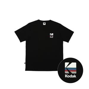 레인보우 소로나 반팔티셔츠 BLACK