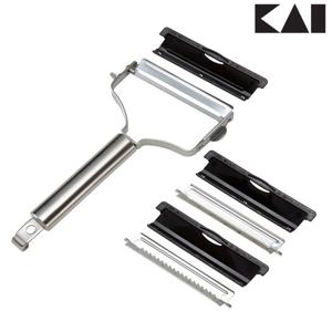 스테인레스 원터치 와이드 슬라이서 3종 세트