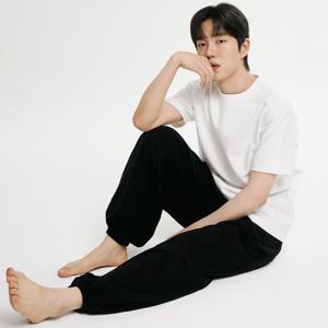 우붓 블랙 하렘 남성 요가 실외복 실내복 바지