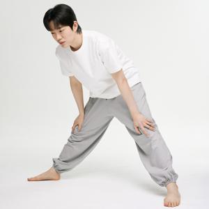 우붓 그레이 하렘 남성 요가 실외복 실내복 바지