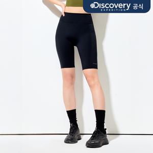 프레시벤트 여성 5부레깅스 (BLACK)