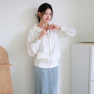 [최초가 99,900원]프렌치 린넨 디아나 후드 집업 점퍼