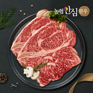 농협안심한우 1등급 등심200g+채끝150g 528호