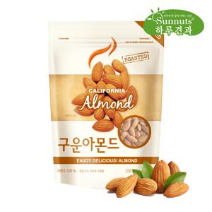 고소한 캘리포니아 구운아몬드 330g (소비기한 26/08/27)