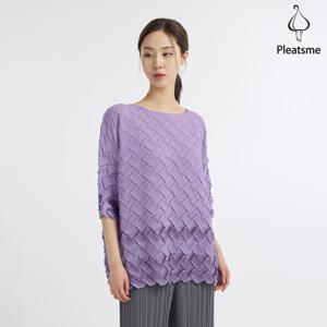 [최초가 198000원] 와플 주름 티블라우스_EPTSM024002