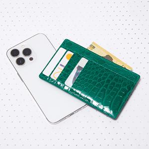 악어지갑 라미 M (Lamy M) 악어가죽 카드 장지갑