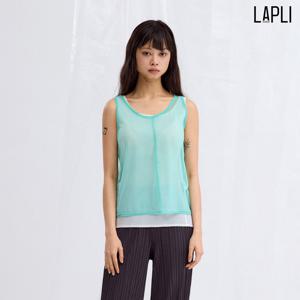 [최초가 69000원] 메쉬 슬리브리스 티셔츠_AWTSM325035