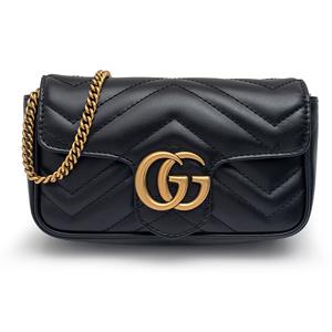 GG 마몽 마틀라세 수퍼 미니백 476433-DTDCT-1000