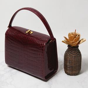 악어가죽 토트백 로웰 (Lowell) 헹롱/HCP 여성가방