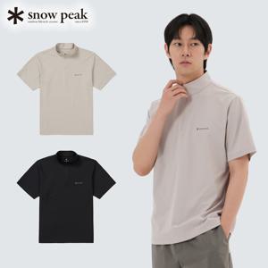 퀵드라이 반집업 반팔 티셔츠 S25MMTZT12 피크시즌