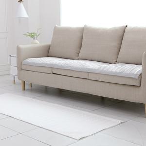 헤링본 스퀘어 핀쿨 냉감 쇼파패드 [3인/4인]