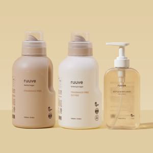 리빙 3종 set(비건 세탁세제+섬유유연제+젖병&주방세제)