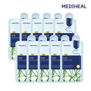 더마플러스 알로에 마스크 10매입 [수딩촉촉]