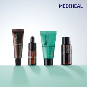 티트리 여행용 스킨케어 키트 (클렌징폼+토너+세럼+크림)