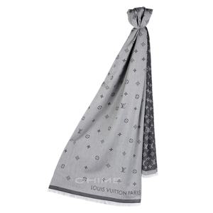 (선물포장)(당일출고) 스카프 숄 올어바웃 모노그램 그레이