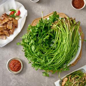 제철 국내산 노안 미나리 1kg 외