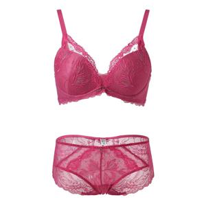 컬러체인지 패치자수 꾸띄르 노와이어브라 올레이스팬티세트 BR979ABP979AL