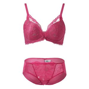 컬러체인지 패치자수 꾸띄르 노와이어브라 햄팬티세트 BR979ABP979AP