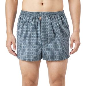 실켓면 마름모 프린트 남성 망트렁크 2종택1 TP4408F