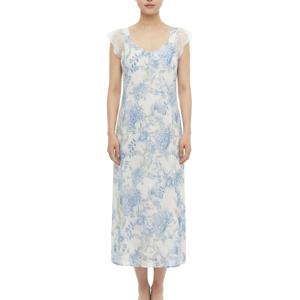 고급스러운 프린팅 폴리스판 여성 홈원피스 GW0801T