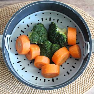 실리콘 옥수수 만두 채소 찜기 이유식 요리 떡 찜통 고구마 감자 찜틀 21cm