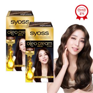 새치염색약 올레오 5N 코코아브라운 x2개