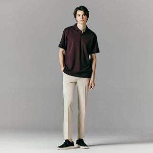 113526 차은우착용 LW 스트레치 테이퍼드 히든밴딩 치노