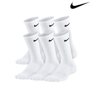 양말 에브리데이 쿠션 크루 6켤레 SX6910-100