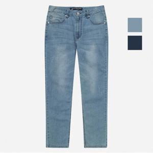 공용 기본 워싱 스키니핏 데님팬츠 (NQI262)