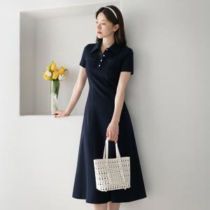 (~XXL까지) 세리앙 카라 포켓 플레어 원피스 여름 출근룩 데일리 일상 캐쥬얼 나들이룩 빅사이즈