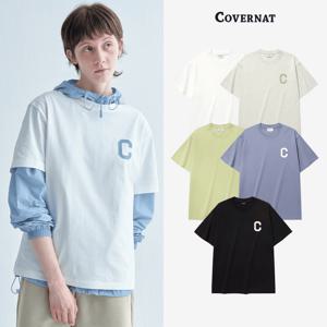 [택가 39,000원] 쿨 코튼 C 로고 티셔츠 (5 color) CO2502ST31