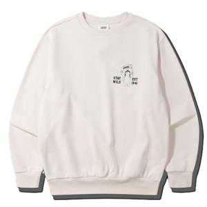 Jeep [남녀공용] 루즈핏 스몰베어 맨투맨 티셔츠 Q0899