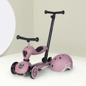[신제품] 킥1 푸시앤고(베리)+베리헬멧S 아기킥보드 유아 어린이 씽씽카