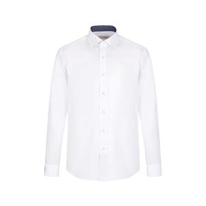 [PRIVATE SALE] 스트레치 배색 363 컴포터블 셔츠 화이트 SE5SM21LS363SWH