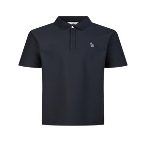 헤지스 골프 남성 [[25SS]] WPTS5B392N3 [스테디셀러]네이비 로고장식 반팔폴로티셔츠