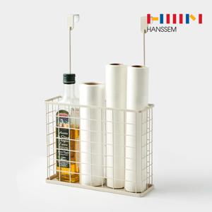 [한샘] 주방정리용품 SOK 마일드 도어후크 다용도 정리함 2종 - 조리도구 싱크대수납 걸이 예쁜