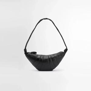 26SS 미디움 크로와상 크로스백 소프트 나파 레더 블랙 BG0001 LL095 BK999