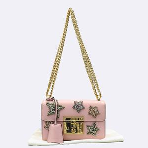 고이비토 중고명품 -  비즈 스타 장식 패드락 미니 숄더 크로스백  - K29753GU