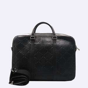 고이비토 중고명품 -  엠보시드 퍼포 GG 레더 서류가방 - K29825GU