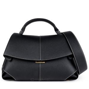 폴렌느 토트백 MOKKI 모키 블랙 에크루 스티치