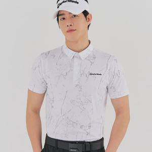 남성 마블 프린트 반팔 티셔츠 TMTYM2155-100