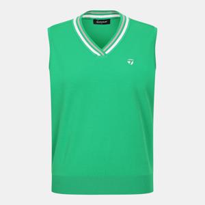 26SS 봄 여성 등판 메쉬 민소매 스웨터 TWSV65223-804