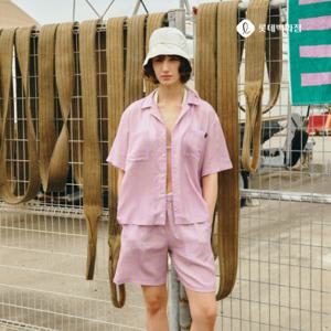 [피앳유즈] 모달 남여공용 반팔파자마 안대세트 WP831U