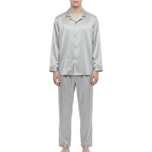 프리미엄 실크100 솔리드 남성파자마 MP8891A