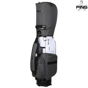 [골프우산/양말드림] 남성 사각 조직 배색 캐디백 111F7CB201_GY