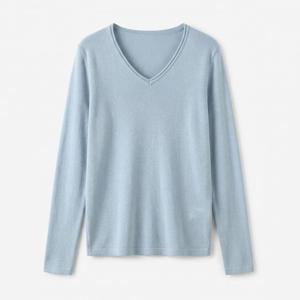 [브리치] KARRA / 롤링브이넥니트 A5S0046