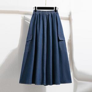 [브리치] KARRA / 트렌드포켓밴딩데님스커트 A5S0345