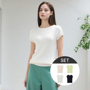 썸머 니트 탑 이너 4종세트